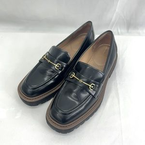 Sam Edelman Laurs Lug Sole Platform Bit Loafers Size 10 Womens